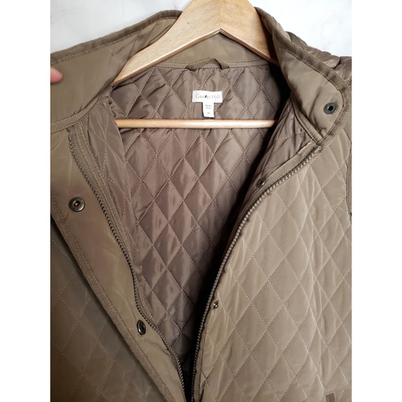 GARNET HILL Essential Quilted Hooded Coat 00 - Picture 11 of 15